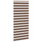 Zebra rolgordijn 115x230 cm stofbreedte 110,9cm polyester bruin