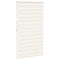 Zebra rolgordijn 130x200 cm stofbreedte 125,9 cm marmerbeige