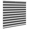 Zebra rolgordijn 165x150 cm stofbreedte 160,9 cm zwart