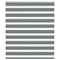 Zebra rolgordijn 130x100 cm stofbreedte 125,9 cm donkergrijs