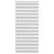 Zebra rolgordijn 115x200 cm stofbreedte 110,9 cm lichtgrijs