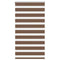 Zebra rolgordijn 80x100 cm stofbreedte 75,9 cm polyester bruin