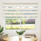 Zebra rolgordijn 165x150 cm stofbreedte 160,9cm marmerbeige
