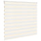 Zebra rolgordijn 165x150 cm stofbreedte 160,9cm marmerbeige