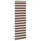 Zebra rolgordijn 75x230 cm stofbreedte 70,9 cm polyester bruin