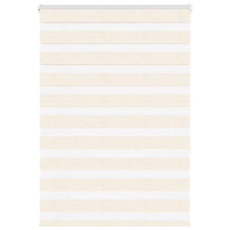 Zebra rolgordijn 115x150 cm stofbreedte 110,9 cm marmerbeige