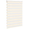 Zebra rolgordijn 115x150 cm stofbreedte 110,9 cm marmerbeige