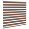 Zebra rolgordijn 165x100 cm stofbreedte 160,9cm polyester bruin