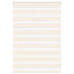 Zebra rolgordijn 115x100 cm stofbreedte 110,9 cm marmerbeige