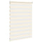 Zebra rolgordijn 115x100 cm stofbreedte 110,9 cm marmerbeige
