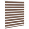 Zebra rolgordijn 125x100 cm stofbreedte 120,9cm polyester bruin