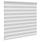 Zebra rolgordijn 160x100 cm stofbreedte 155,9 cm lichtgrijs