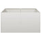 Plantenbak 80x80x40 cm roestvrij staal