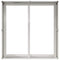 Plantenbak 80x80x40 cm roestvrij staal