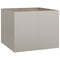 Plantenbak roestig 100x100x80 cm weervast staal