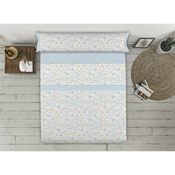 Set beddengoed Tejidos Reina Blauw Bed van 180