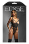 CROTCHLESS TEDDY WITH OPEN UNDERWIRE CUPS, L/XL