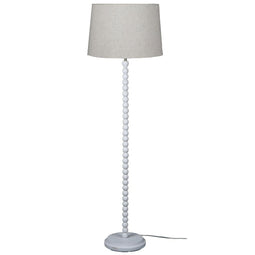 Vloerlamp Home ESPRIT Wit 40 x 40 x 144 cm