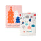 Keukendoek HappyFriday Xmas Ho Ho Ho Multicolour 70 x 50 cm (2 Stuks)