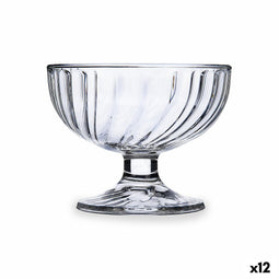 Glas voor ijs en milkshakes Luminarc Sorbet Transparant Glas 380 ml (12 Stuks)