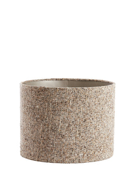 Light&living Kap cilinder 40-40-30 cm OSIRE grijs-bruin