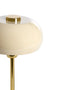Light&living Tafellamp Ø22x34 cm SURIN glans licht grijs+goud