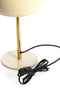 Light&living Tafellamp Ø22x34 cm SURIN glans licht grijs+goud