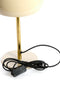 Light&living Tafellamp Ø22x34 cm SURIN glans licht grijs+goud