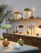 Light&living Tafellamp Ø22x34 cm SURIN glans licht grijs+goud