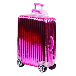 Kurt s. Adler - 5.25 inch Glass Suitcase Orna. 5x5x10 cm kerstornament