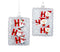 Kurt s. Adler - Ornament glas kerstman sneeuwp. l13cm