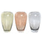 Vaas Home ESPRIT Blauw Groen Amber Kristal Modern 13 X 13 X 20,7 cm (3 Stuks)