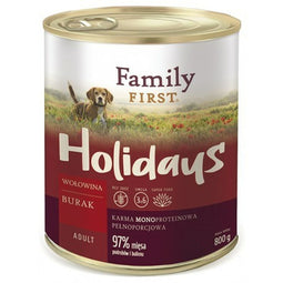 Natvoer Family First FF-19003 Kalfsvlees 800 g