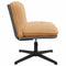 Kantoorstoel draaibaar stof beige