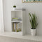 Boekenkast 40x24x75 cm bewerkt hout wit