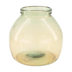 Vaas Recycled Glass 21x20 cm Beige