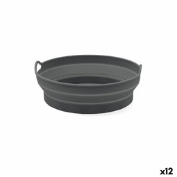 Opvouwbaar siliconen mandje voor airfryer Quid Naturalia 20 x 20 x 7 cm (12 Stuks)