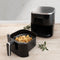 Opvouwbaar siliconen mandje voor airfryer Quid Naturalia 20 x 20 x 7 cm (12 Stuks)
