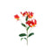 Kunstbloem Gloriosa Lily 90 cm Rood/Geel/Zijde