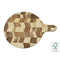 Snij-Serveerplank Acaciahout met Ophangoog 40x30x1.4 cm