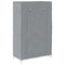 Schoenenkast 60,5x30x97 cm vliesvlies grijs