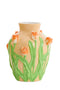 Light&living Vaas deco Ø26x31 cm TULIP keramiek licht oranje-groen