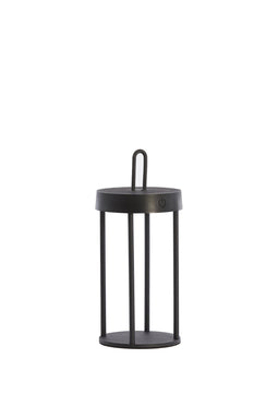 Light&living Tafellamp LED Ø13x28 cm ISALO zwart