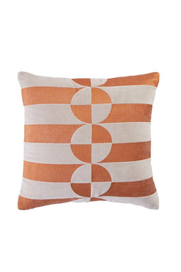 Light&living Kussen 45x45 cm VILELA crème-oranje