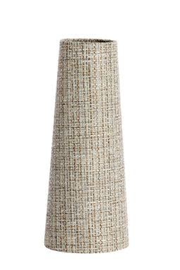 Light&living Kap drum kegelvormig 19-12,5-46,5 cm OKAVI licht bruin