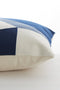 Light&living Kussen 45x45 cm REJAS blauw+wit
