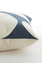 Light&living Kussen 45x45 cm USERA blauw+wit