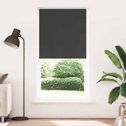 Rolgordijn verduisterend 115x210 cm stofbreedte 110,7 cm zwart