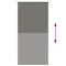 Rolgordijn verduisterend 65x130cm stofbreedte 60,7 cm polyester