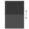 Rolgordijn verduisterend 100x150cm stofbreedte 95,7cm polyester